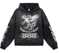 VERENDE “Ascension 888 Zip Hoodie”