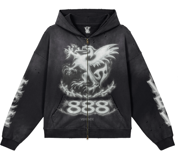 VERENDE “Ascension 888 Zip Hoodie”